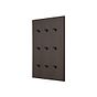 Soho Lighting Heritage Bronze 9 Gang 20A 2 Way Toggle Switch with Bronze Toggle - The Palaces Collection
