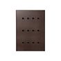 Soho Lighting Heritage Bronze 12 Gang 20A 2 Way Toggle Switch with Bronze Toggle - The Palaces Collection