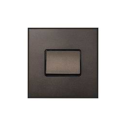 Soho Lighting Heritage Bronze 1 Gang 10A 1 Way 3-Pole Extractor Fan Isolator Switch with Black Insert  - The Palaces Collection