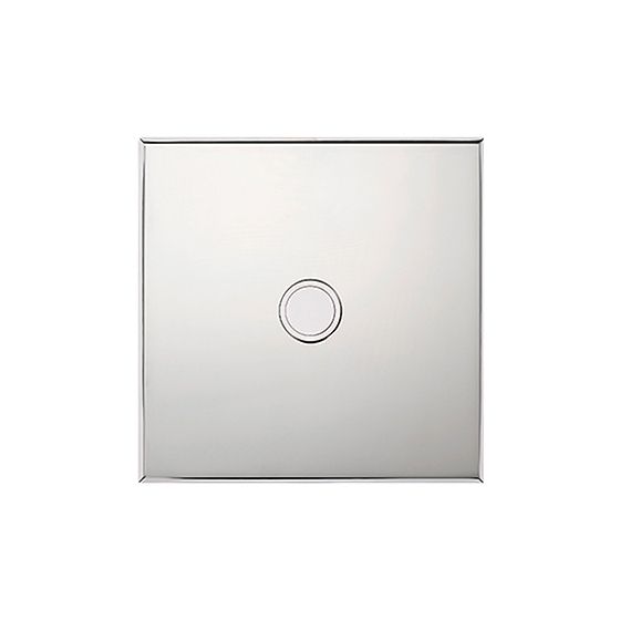 Soho Lighting Nickel 20A Flex Outlet with White Insert  - The Palaces Collection