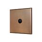 Soho Lighting Aged Brass 20A Flex Outlet with Black Insert  - The Palaces Collection