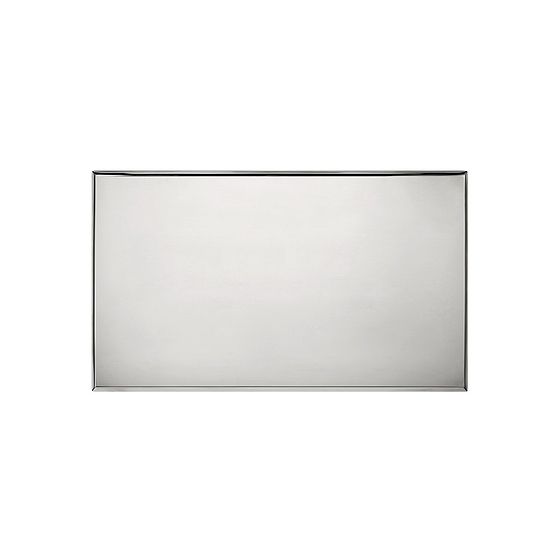 Soho Lighting Nickel Double Blank Plate - The Palaces Collection