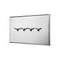 Soho Lighting Nickel 4 Gang 20A Intermediate Toggle Switch - The Palaces Collection