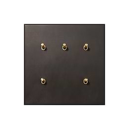 Soho Lighting Heritage Bronze 5 Gang 20A 2 Way Retractive Toggle Switch - The Palaces Collection