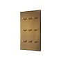 Soho Lighting Aged Brass 9 Gang 20A 2 Way Toggle Switch - The Palaces Collection