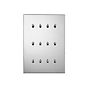Soho Lighting Nickel 12 Gang 20A 2 Way Toggle Switch - The Palaces Collection