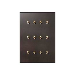 Soho Lighting Heritage Bronze 12 Gang 20A 2 Way Toggle Switch - The Palaces Collection