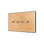 Soho Lighting Natural Brass 4 Gang 20A Intermediate Toggle Switch - The Palaces Collection
