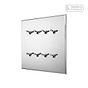 Soho Lighting Nickel 8 Gang 2 Way Dimming Toggle Switch - The Palaces Collection