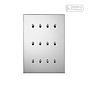 Soho Lighting Nickel 12 Gang 2 Way Dimming Toggle Switch - The Palaces Collection