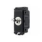 Soho Lighting Nickel 20A Double Pole TM-Grid Toggle Switch Module - The Palaces Collection