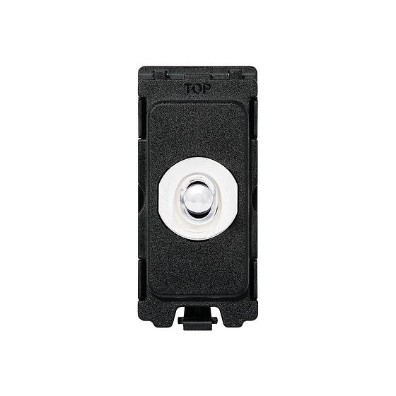 Soho Lighting Nickel 20A 2-Way & Off Retractive TM-Grid Toggle Switch Module - The Palaces Collection