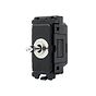 Soho Lighting Nickel 20A 2-Way & Off Retractive TM-Grid Toggle Switch Module - The Palaces Collection