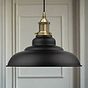 Matt Black St Edmund's Painted Pendant Light