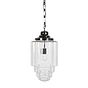 Nickel Luxury Glass Pendant Light