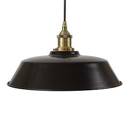 Matt Black Chancery Painted Pendant Light