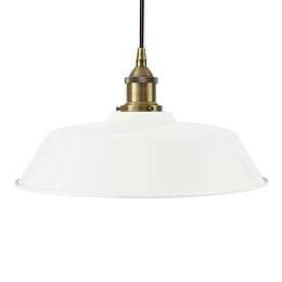 White Kitchen Island Pendant Light - Chancery 