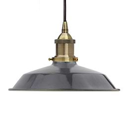 Slate Grey Small Pendant Light