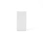Soho Lighting White Blank Plate 25*50MM EM-Euro Module