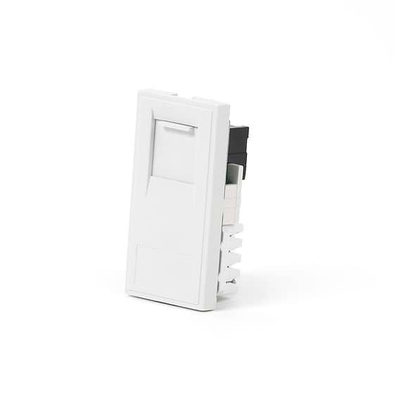 Soho Lighting White RJ45 CAT5e EM-Euro Module