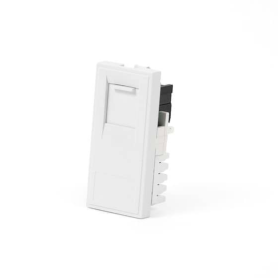 Soho Lighting White RJ45 CAT6 EM-Euro Module