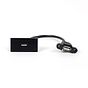 Soho Lighting Black USB Mounted Socket EM-Euro Module