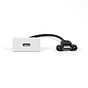 Soho Lighting White USB Mounted Socket EM-Euro Module