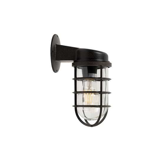 Weathered Black Bathroom Wall Light