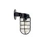 Broadwick Navy Blue IP44 Rated Nautical Bathroom Bulkhead Wall Light - Soho Lighting