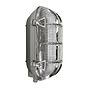 Soho Lighting Flaxman Nickel IP65 Bulkhead Outdoor & Bathroom Wall Light