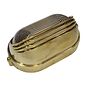 Soho Lighting Marlborough Eyelid Prismatic Glass IP65 Outdoor & Bathroom Solid Brass Bulkhead Wall Light