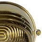 Soho Lighting Marlborough Eyelid Prismatic Glass IP65 Outdoor & Bathroom Solid Brass Bulkhead Wall Light
