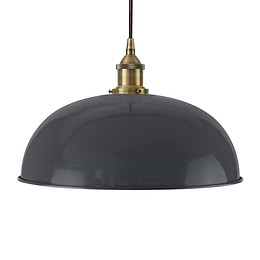 Slate Grey Worcester Painted Pendant Light