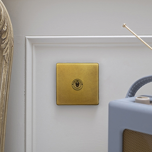 Old Brass Dimming Toggles