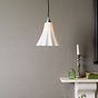 Bluebell Pendant Light in Surf White