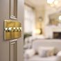 The Savoy Collection Brushed Brass 4 Gang 2 -Way Intelligent Dimmer 150W LED (300w Halogen/Incandescent)