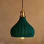 Persian Shallow Emerald Green Pendant Light