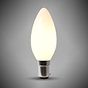 Soho Lighting 4w B15 Opal Candle LED Bulb 3000K Warm White Dimmable