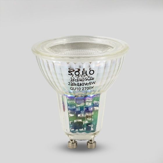 Soho Lighting LED GU10 Bulb 2700K Warm White 240V 5W Dimmable High CRI