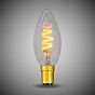 Soho Lighting 3W CANDLE C35 Dim to warm B15 Clear LED Bulb