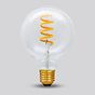 Dim to Warm E27 7W Clear G95 Dim To Warm LED Bulb