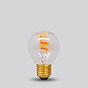 Dim to Warm E27 3W Clear Golf Ball Dim To Warm LED Bulb
