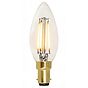 Soho Lighting B15 Clear Candle C35 LED Light Bulb 4.2W 2700K CRI>93 Straight Filament Dimmable