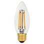 Soho Lighting E27 Clear Candle C35 LED Light Bulb 4.2W 2700K CRI>93 Straight Filament Dimmable