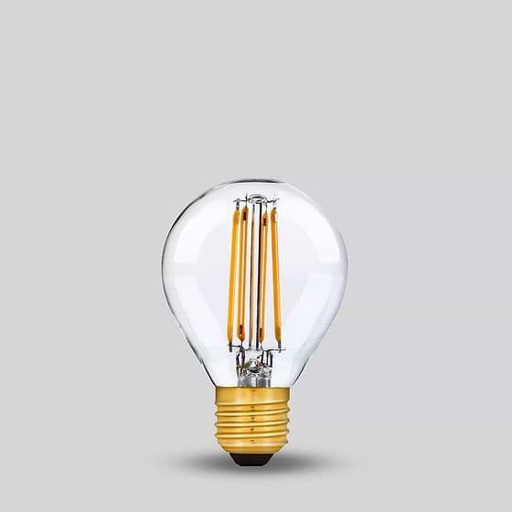 Soho Lighting E27 Classic Clear Golfball Dimmable LED Bulb G45, 4W, 2700K, High CRI