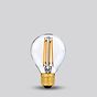 Soho Lighting E27 Classic Clear Golfball Dimmable LED Bulb G45, 4W, 2700K, High CRI