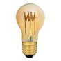 Soho Lighting E27 Amber GLS A60 LED Light Bulb 4W 1800K CRI>95 T-Spiral Filament Dimmable