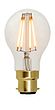 Soho Lighting B22 Clear GLS A60 LED Light Bulb 7.3W 2700K CRI>93 Straight Filament Dimmable