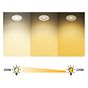 Soho Lighting Black Nickel CCT Dim To Warm LED Downlight Fire Rated IP65