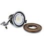 Soho Lighting Aged Brass CCT Dim To Warm LED Downlight Fire Rated IP65